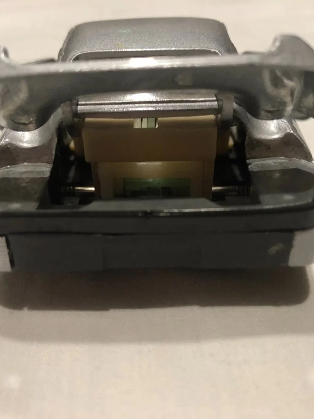 Toy Die Cast Silver Porsche Car